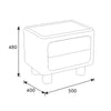 Cade Modern Simple Advanced Sense Bedside Table