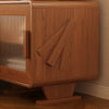 Erasmus Solid Wood Creative Robot Bedside TableBedside Table/Side Table/Storage Cabinet