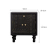 Dyan Antique Vintage Bedside Table/Side Table/Storage Cabinet