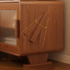 Erasmus Solid Wood Creative Robot Bedside TableBedside Table/Side Table/Storage Cabinet