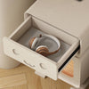 Estavan Cute White Robot Bedside Table/Side Table/Storage Cabinet