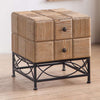 Elisha Pine Wood Bedside Table/Side Table/Storage Cabinet