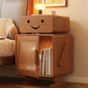 Erasmus Solid Wood Creative Robot Bedside TableBedside Table/Side Table/Storage Cabinet