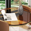 Boyce Luxury Saddle Leather Bedside Table