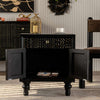 Dyan Antique Vintage Bedside Table/Side Table/Storage Cabinet
