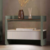 Alonzo Minimalist Modern Design Bedside Table