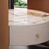 Boyce Luxury Saddle Leather Bedside Table