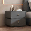 Dorothy Square Sugar Rounded Corners Cream Bedside Table