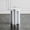 Aiden Round Side Table in Multi-colors