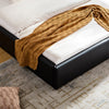 Bakarne Microfiber Leather Minimalism Luxury Modern Style Bed Frame