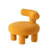 Elaine White Boucle Lounge Chair for Kids