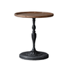Irie Vintage White/Black Round Side Table
