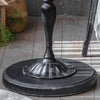 Irie Vintage White/Black Round Side Table
