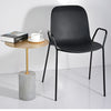 Jennings Round Stainless Top Side Table