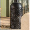 Pacari Retro Black Round Side Table
