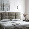 Erryn Suede Fabric Simple Modern Bed Frame